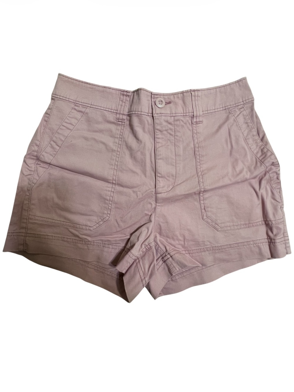 Old Navy High-Rise Utility Shorts in Dusty Mauve